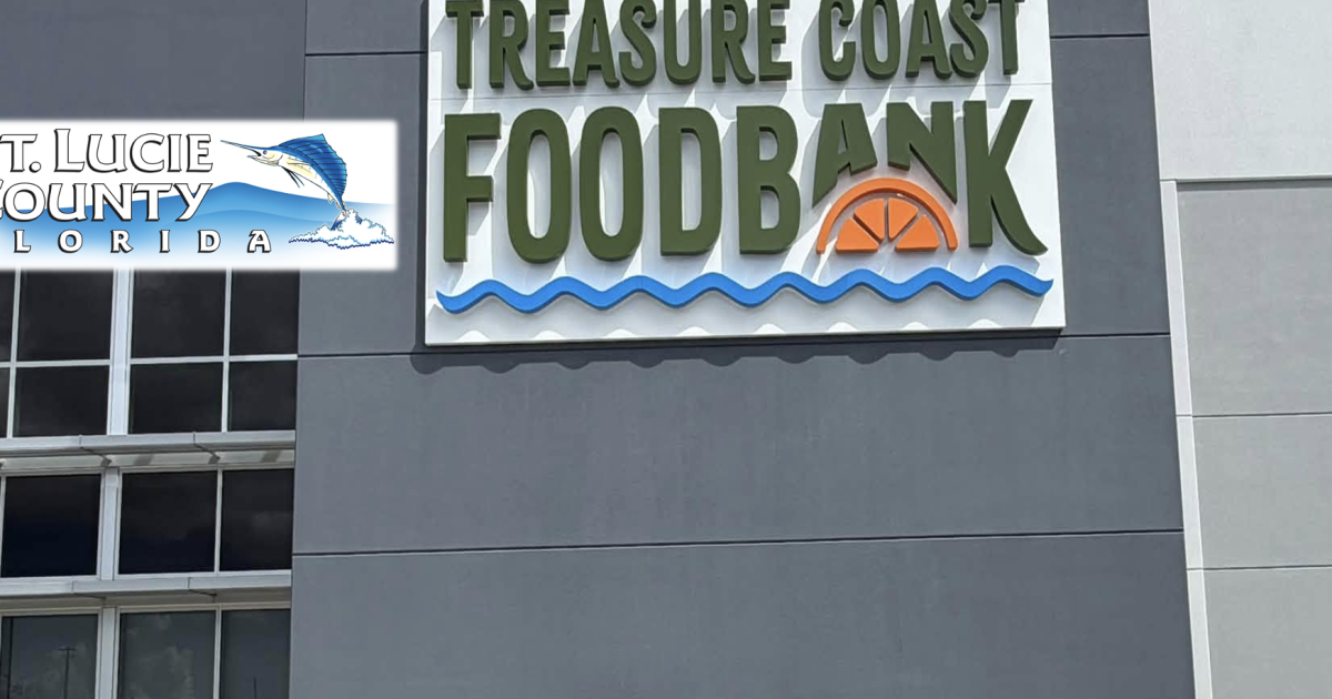 St. Lucie County and Food Bank Launch County-Wide Food Drive