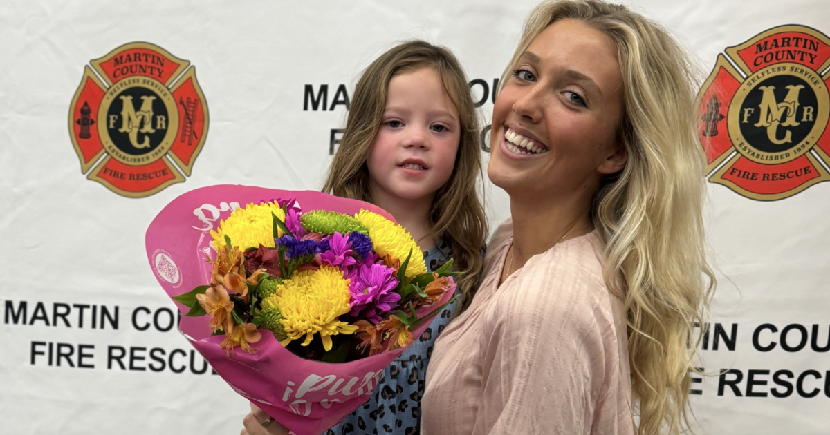 Martin County Fire Rescue Honors Woman Who Saved Drowning 3-Year-Old With CPR