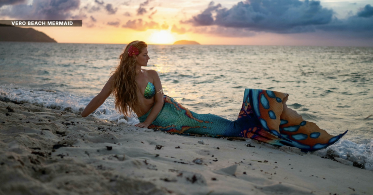 Vero Beach Mermaid Brandee Anthony Turns Decade-Old Hobby Into Full Business