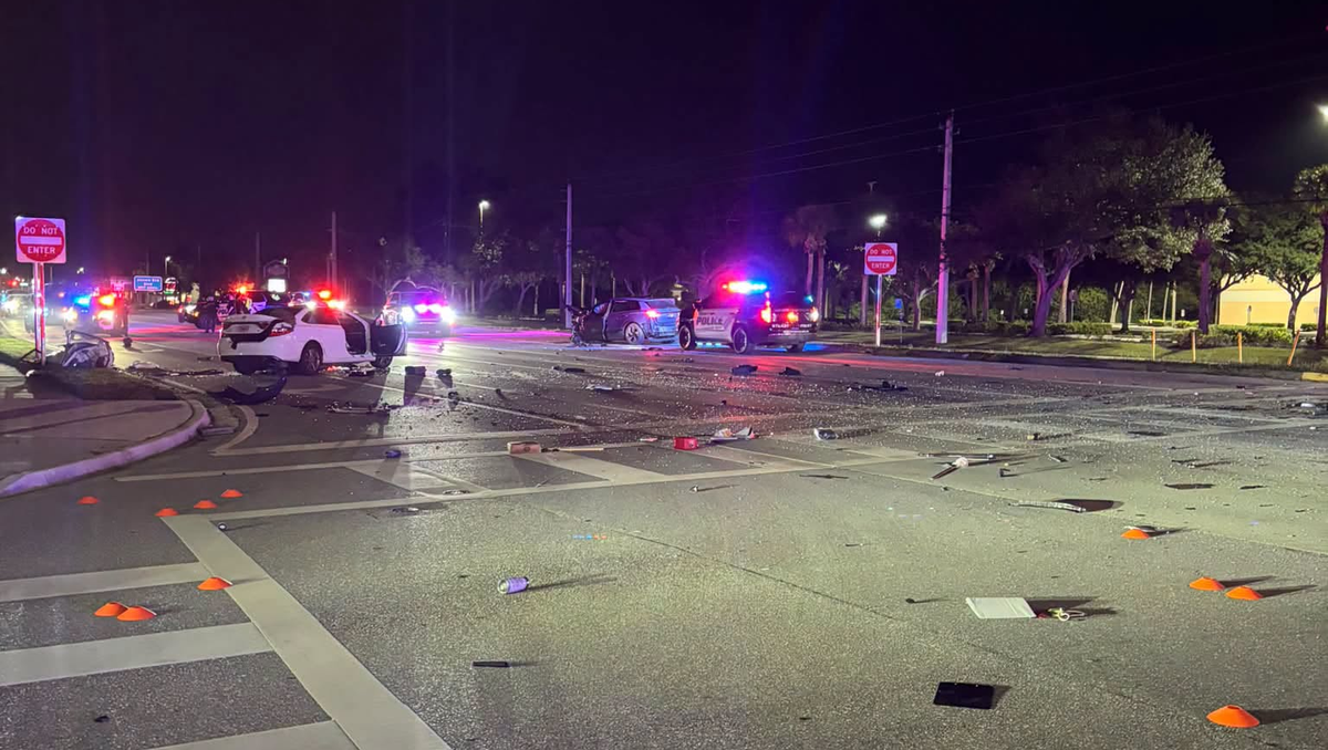 Pursued SUV drove wrong way in U.S. 1 crash near Treasure Coast Square Mall
