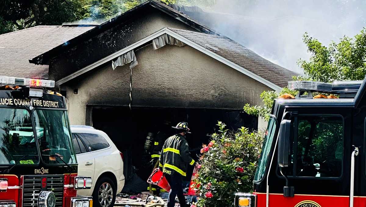 Grease Fire Sparks Propane Explosion at Port St. Lucie Home