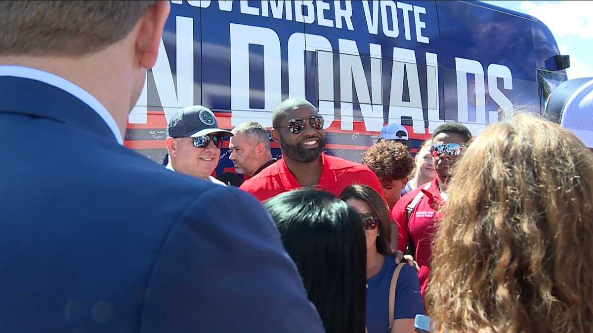 Byron Donalds Brings Governor Bus Tour to Fort Pierce College Campus