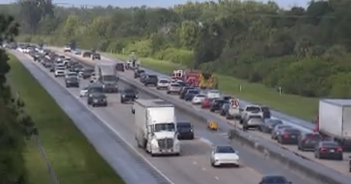 Injury Crash on Florida's Turnpike Backs Up Traffic 2 Miles in Stuart